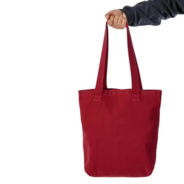 Natural Bull Denim Tote Bag - Natural Bull Denim Tote Bag - Image 2 of 12