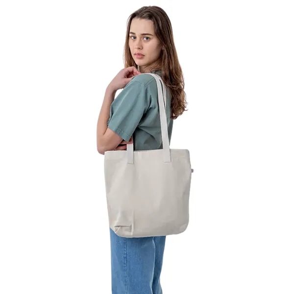 Natural Bull Denim Tote Bag - Natural Bull Denim Tote Bag - Image 5 of 12