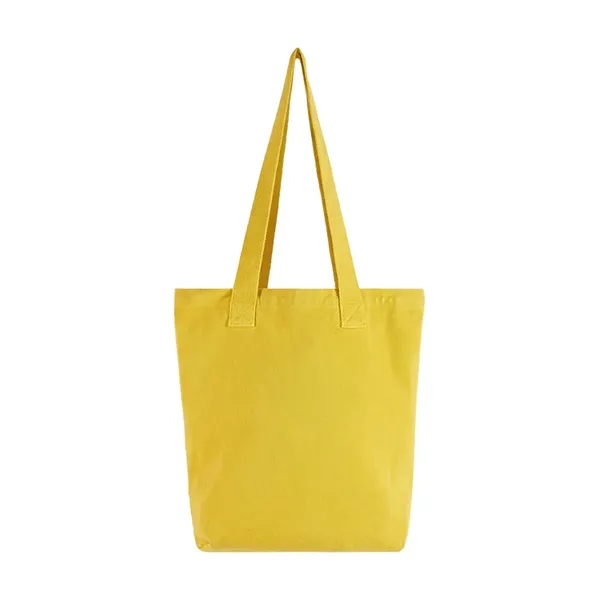 Natural Bull Denim Tote Bag - Natural Bull Denim Tote Bag - Image 10 of 12