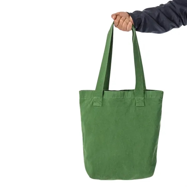 Natural Bull Denim Tote Bag - Natural Bull Denim Tote Bag - Image 12 of 12