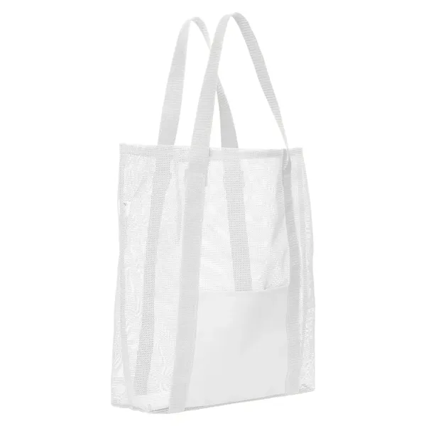 Belle Mare Beach Mesh Tote Bag - Belle Mare Beach Mesh Tote Bag - Image 15 of 18