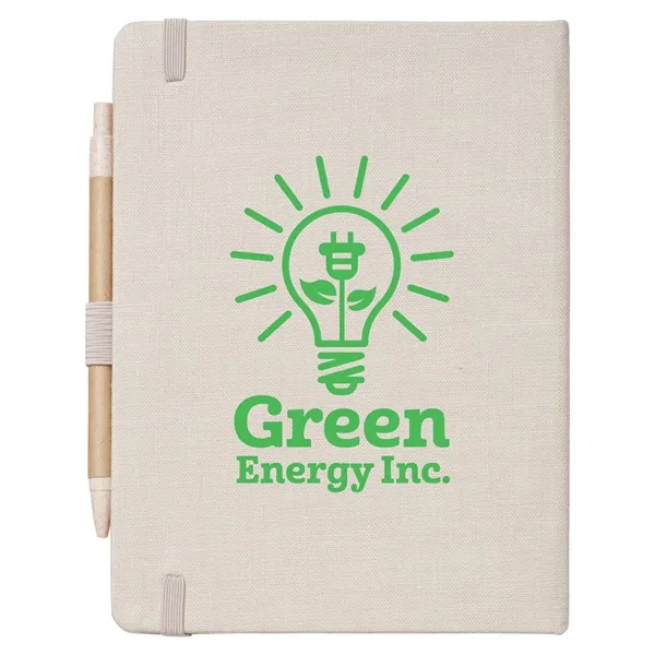 econscious Hemp Journal Notebook & Pen 6" X 8.0125" - econscious Hemp Journal Notebook & Pen 6" X 8.0125" - Image 2 of 6