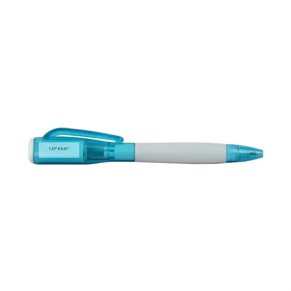 Page Street Bright LED Flashlight Plastic Pen - Page Street Bright LED Flashlight Plastic Pen - Image 5 of 5
