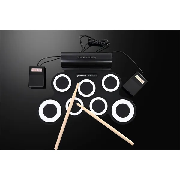 7 Pads Hand Roll Drum - 7 Pads Hand Roll Drum - Image 1 of 2