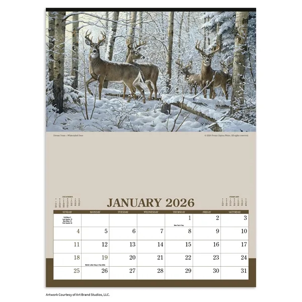 Triumph® Calendars Wildlife Art Calendar - Triumph® Calendars Wildlife Art Calendar - Image 7 of 20