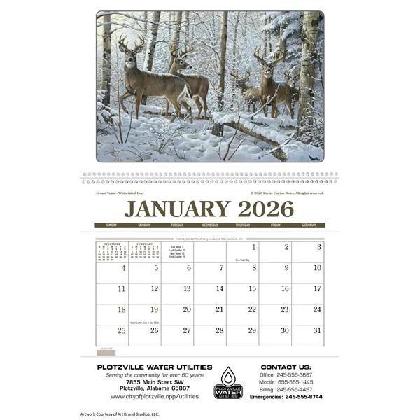 Triumph® Calendars Wildlife Art Pocket Calendar - Triumph® Calendars Wildlife Art Pocket Calendar - Image 15 of 30