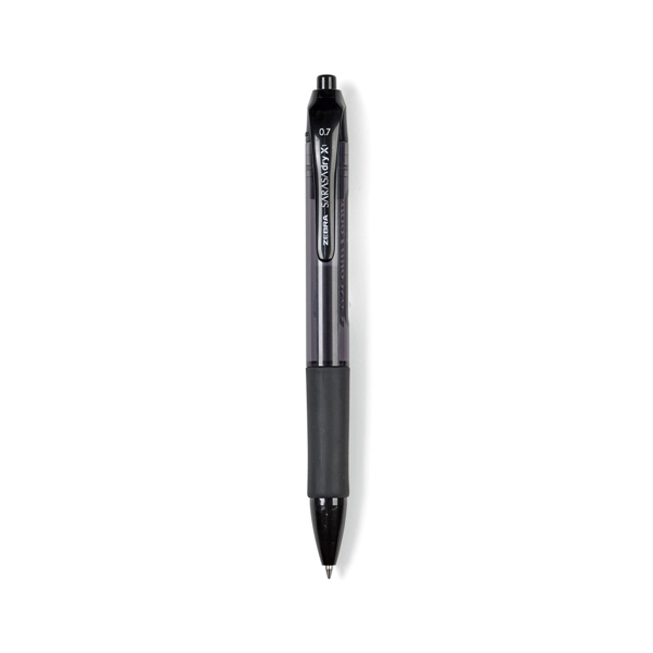 Custom Zebra Sarasa Dry X-10 Gel Pen with Rubber Grip