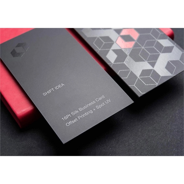 16Pt Silk Business Card - 16Pt Silk Business Card - Image 0 of 2