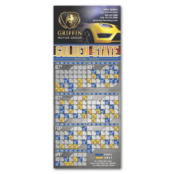 Basketball Schedule Magnet - Basketball Schedule Magnet - Image 0 of 0