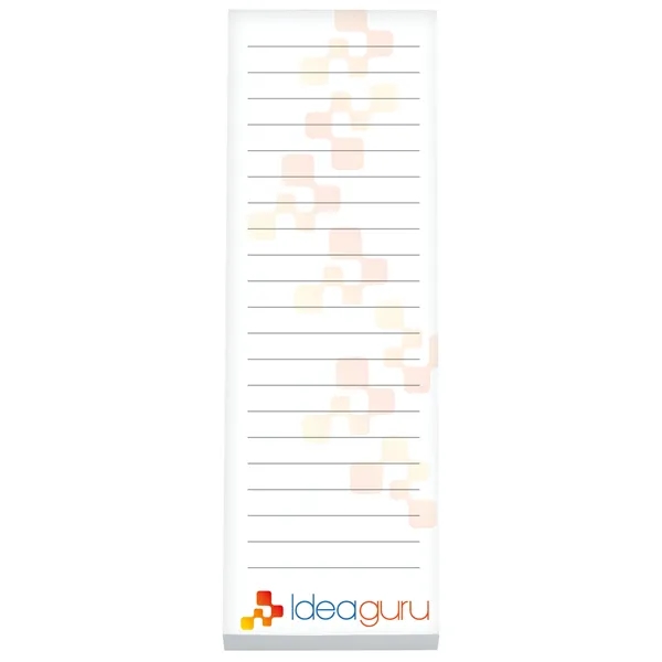 Souvenir® 3" x 9" Scratch Pad with Magnet, 25 Sheet