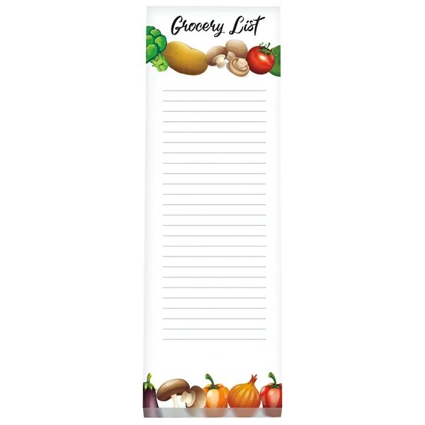 Souvenir® 3" x 9" Scratch Pad with Magnet, 25 Sheet