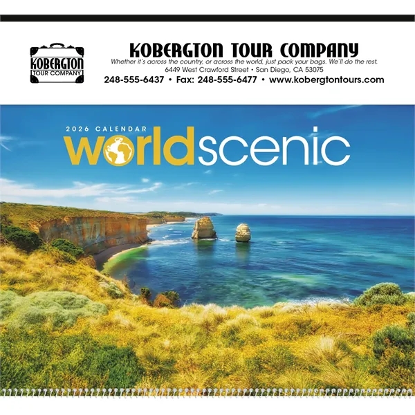 Triumph® Calendars World Scenic Calendar - Triumph® Calendars World Scenic Calendar - Image 10 of 30