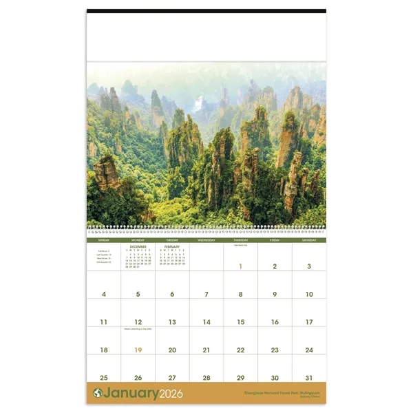 Triumph® Calendars World Scenic Calendar - Triumph® Calendars World Scenic Calendar - Image 18 of 30