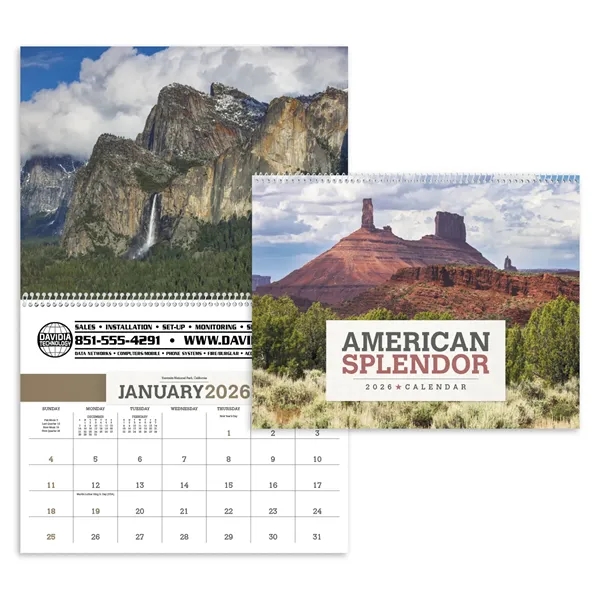 Triumph® Calendars American Splendor Calendar - Triumph® Calendars American Splendor Calendar - Image 9 of 28