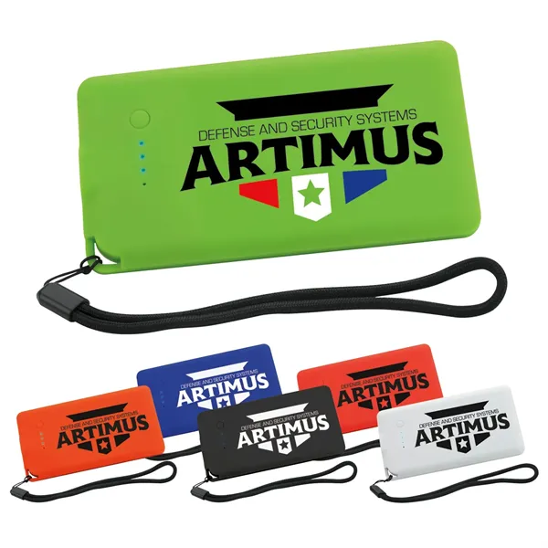 Universal Source® Slim Power Bank 4000 mAh - Universal Source® Slim Power Bank 4000 mAh - Image 0 of 17