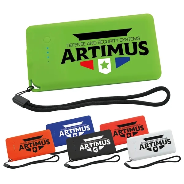 Universal Source® Slim Power Bank 4000 mAh - Universal Source® Slim Power Bank 4000 mAh - Image 0 of 17