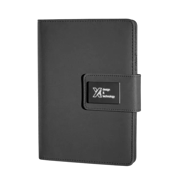 SCX Innovative Design™ Notebook A5 with Power Bank 4000 mAh - SCX Innovative Design™ Notebook A5 with Power Bank 4000 mAh - Image 5 of 10