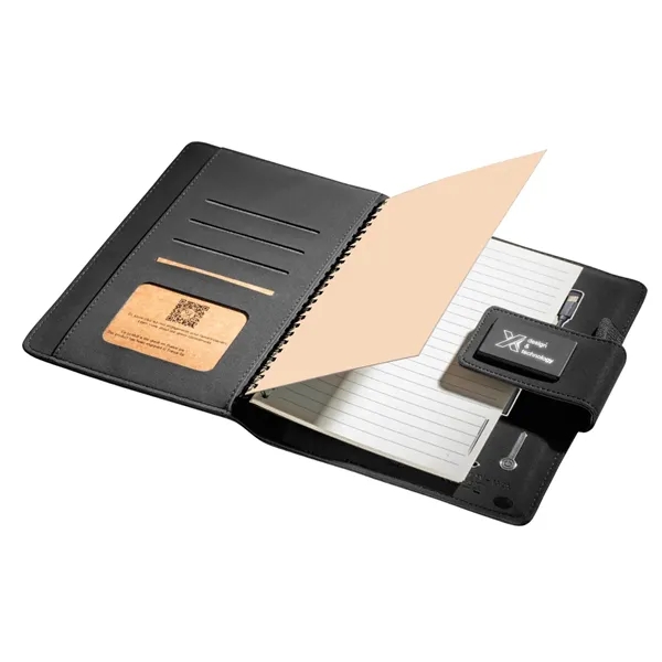SCX Innovative Design™ Notebook A5 with Power Bank 4000 mAh - SCX Innovative Design™ Notebook A5 with Power Bank 4000 mAh - Image 6 of 10