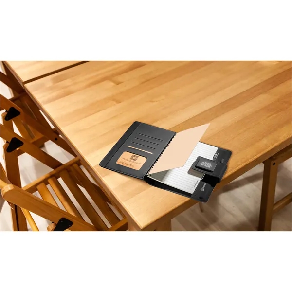 SCX Innovative Design™ Notebook A5 with Power Bank 4000 mAh - SCX Innovative Design™ Notebook A5 with Power Bank 4000 mAh - Image 10 of 10