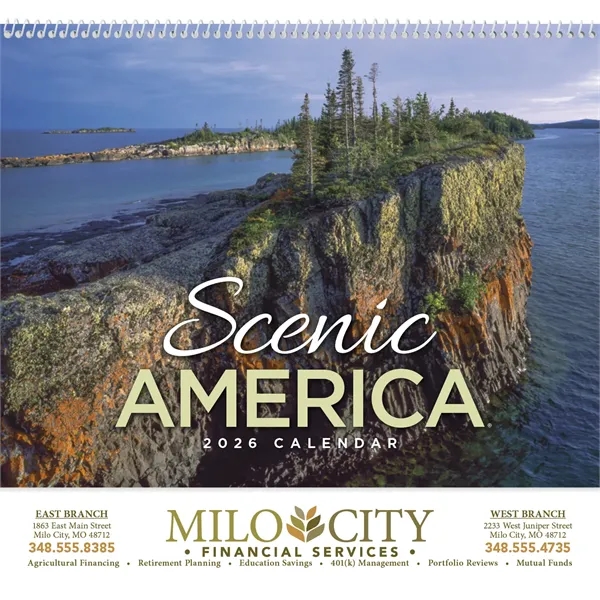 Products Scenic America® Appointment Calendar - Spiral - Products Scenic America® Appointment Calendar - Spiral - Image 9 of 31