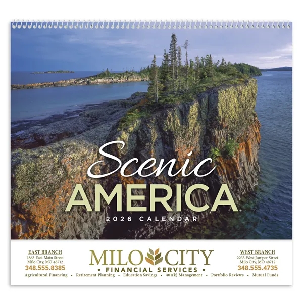 Products Scenic America® Appointment Calendar - Spiral - Products Scenic America® Appointment Calendar - Spiral - Image 11 of 31