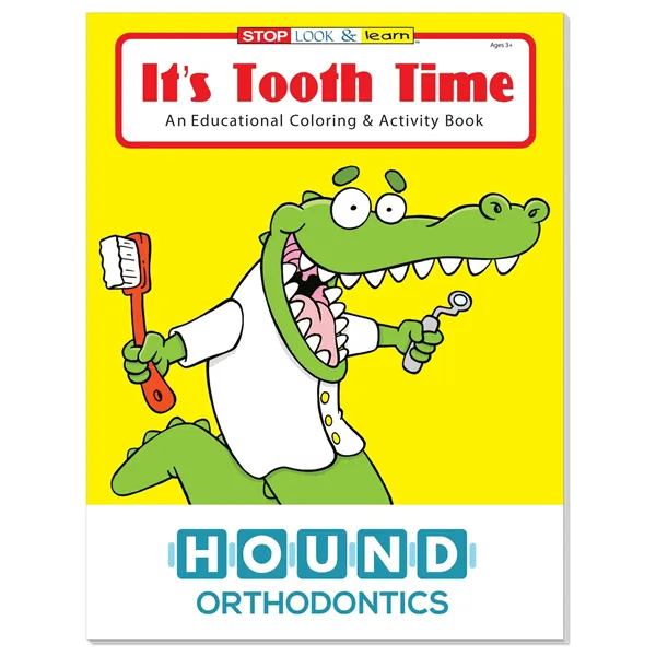 Coloring Book: It's Tooth Time - Coloring Book: It's Tooth Time - Image 0 of 2