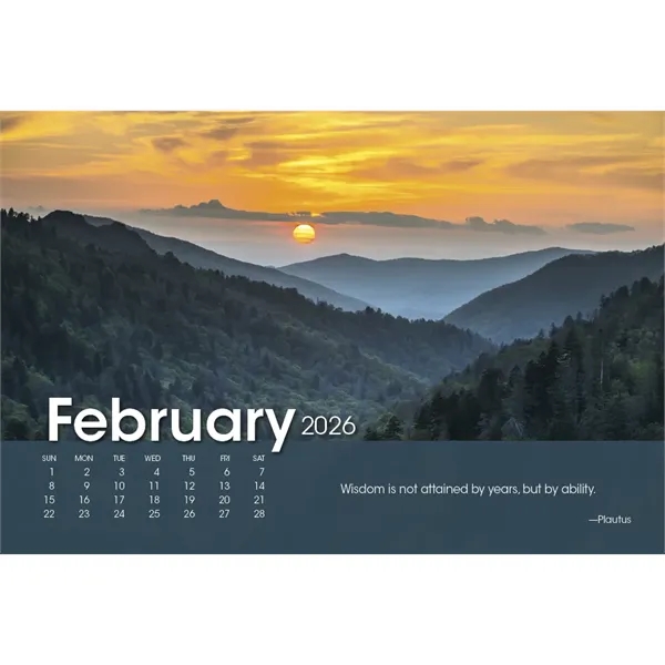 Triumph® Calendars Scenic Moments Large Desk Calendar - Triumph® Calendars Scenic Moments Large Desk Calendar - Image 28 of 38