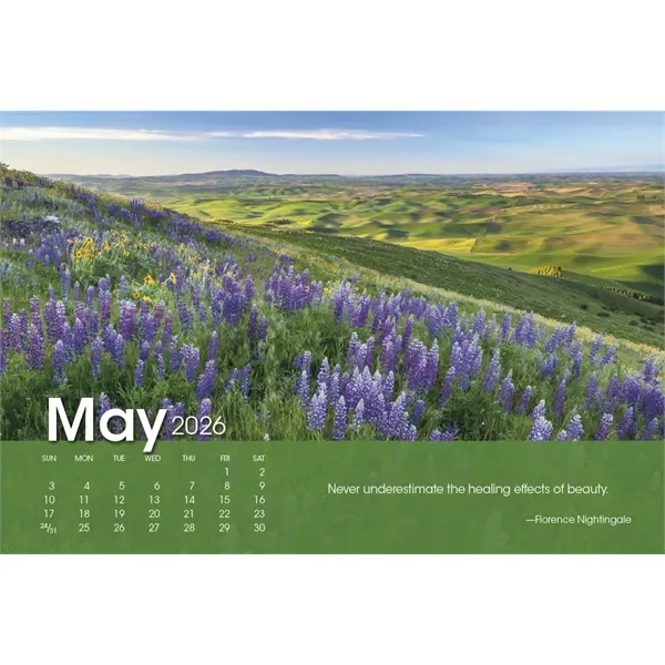 Triumph® Calendars Scenic Moments Large Desk Calendar - Triumph® Calendars Scenic Moments Large Desk Calendar - Image 31 of 38