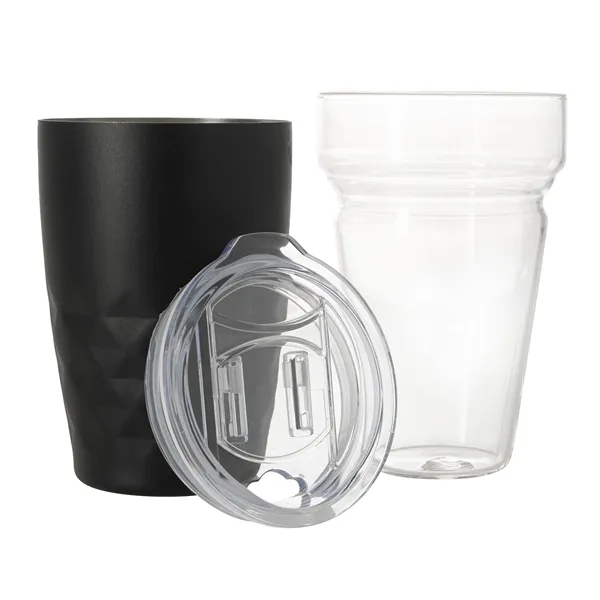 Howard Glass Vacuum Tumbler - 14 oz. - Howard Glass Vacuum Tumbler - 14 oz. - Image 8 of 16