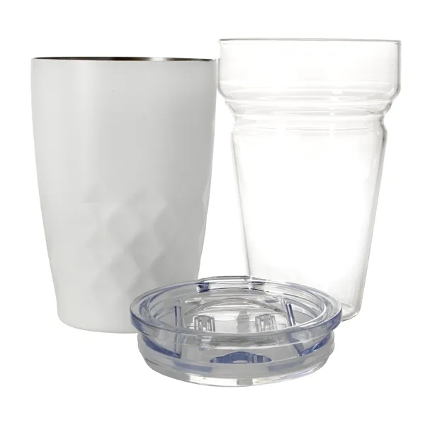 Howard Glass Vacuum Tumbler - 14 oz. - Howard Glass Vacuum Tumbler - 14 oz. - Image 12 of 16