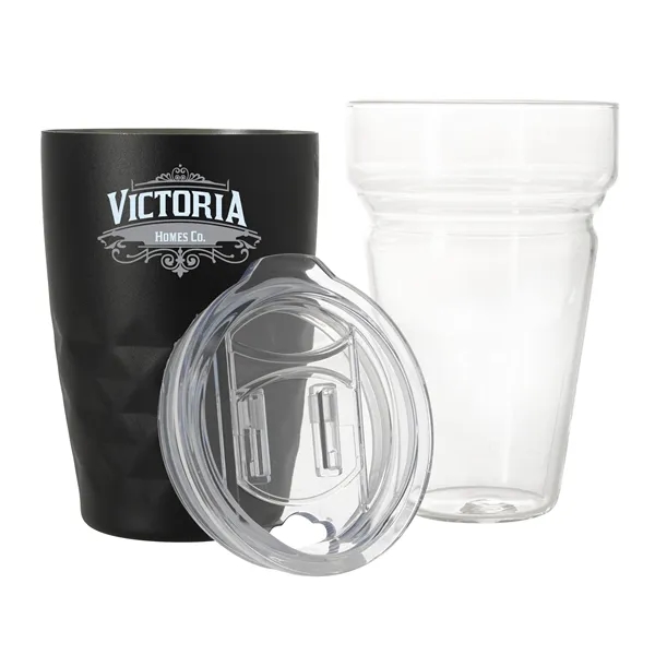 Howard Glass Vacuum Tumbler - 14 oz. - Howard Glass Vacuum Tumbler - 14 oz. - Image 14 of 16