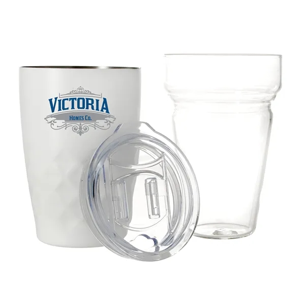 Howard Glass Vacuum Tumbler - 14 oz. - Howard Glass Vacuum Tumbler - 14 oz. - Image 15 of 16