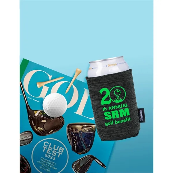 Koozie® Heather Collapsible Can Cooler - Koozie® Heather Collapsible Can Cooler - Image 15 of 18