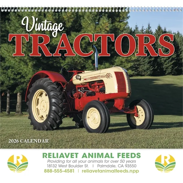 Products Vintage Tractors Appointment Calendar - Spiral - Products Vintage Tractors Appointment Calendar - Spiral - Image 9 of 31
