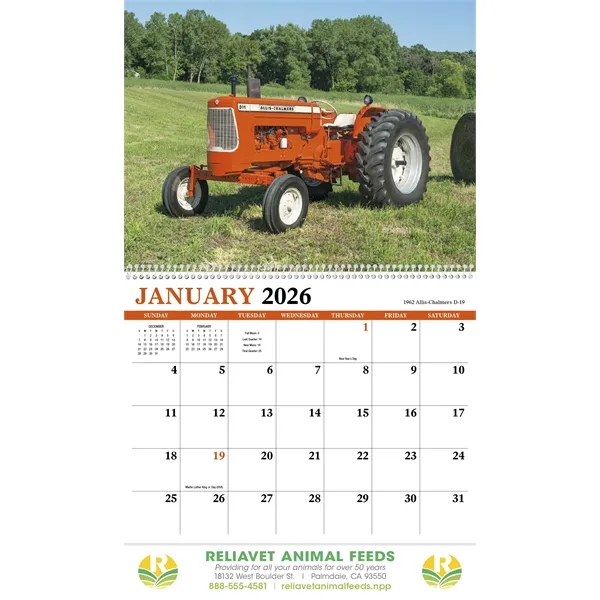 Products Vintage Tractors Appointment Calendar - Spiral - Products Vintage Tractors Appointment Calendar - Spiral - Image 15 of 31