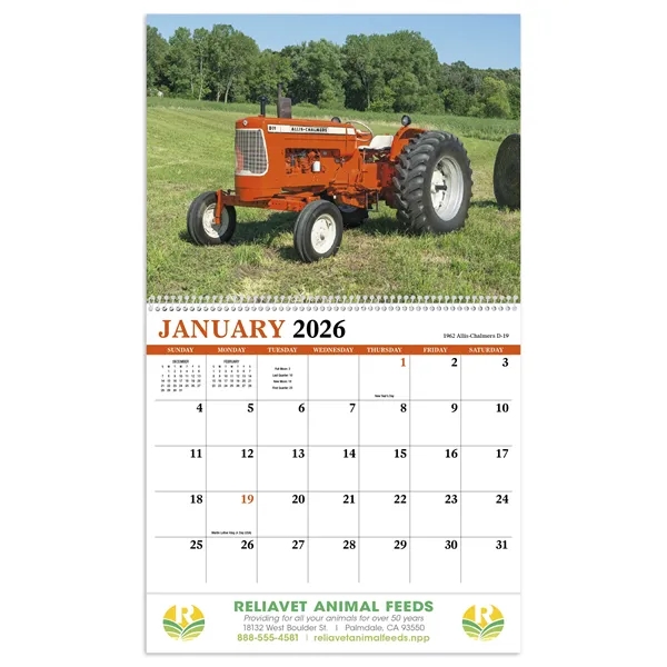 Products Vintage Tractors Appointment Calendar - Spiral - Products Vintage Tractors Appointment Calendar - Spiral - Image 16 of 31