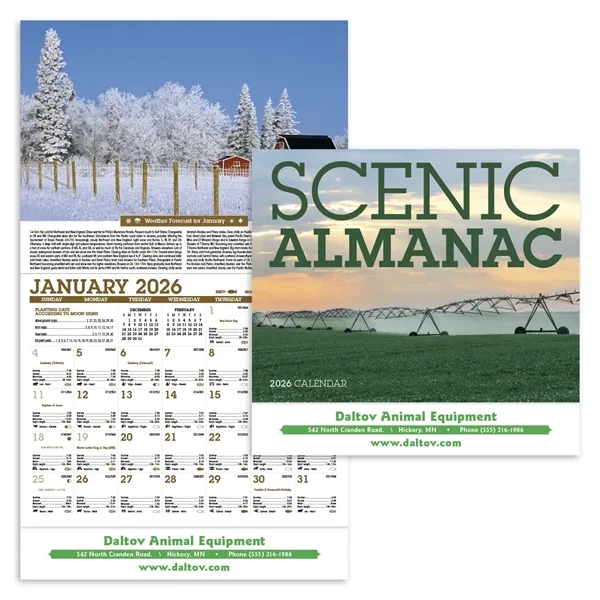 Triumph® Calendars Scenic Almanac - Triumph® Calendars Scenic Almanac - Image 3 of 30
