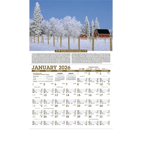 Triumph® Calendars Scenic Almanac - Triumph® Calendars Scenic Almanac - Image 17 of 30