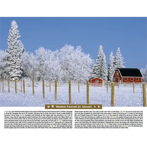 Triumph® Calendars Scenic Almanac - Triumph® Calendars Scenic Almanac - Image 19 of 30
