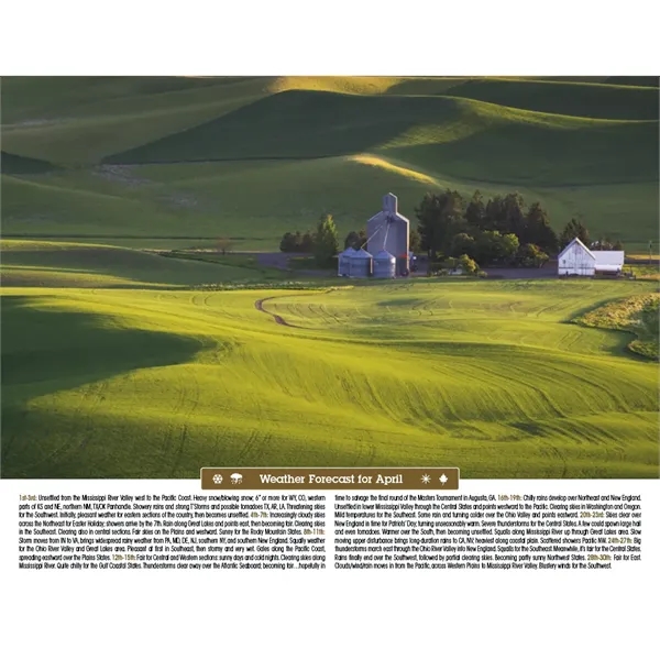 Triumph® Calendars Scenic Almanac - Triumph® Calendars Scenic Almanac - Image 22 of 30