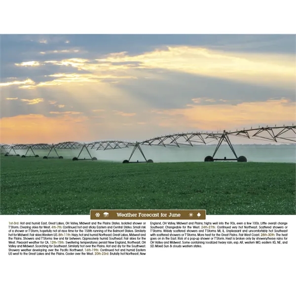 Triumph® Calendars Scenic Almanac - Triumph® Calendars Scenic Almanac - Image 24 of 30