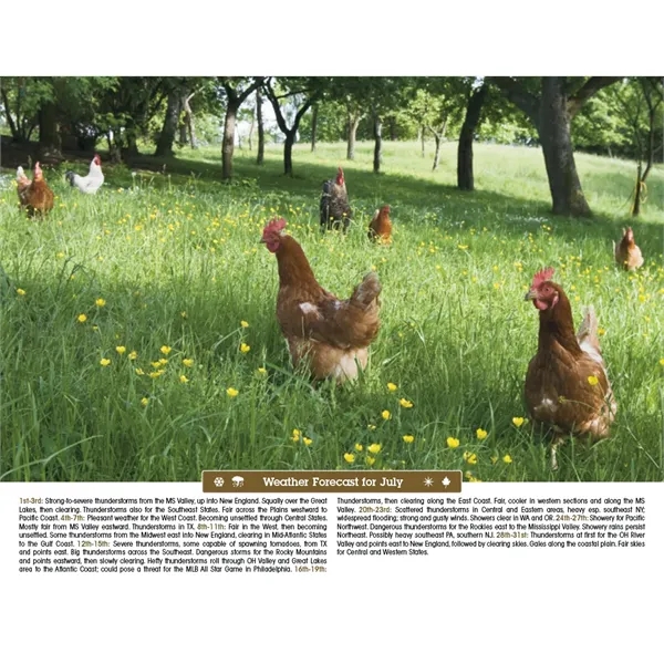 Triumph® Calendars Scenic Almanac - Triumph® Calendars Scenic Almanac - Image 25 of 30