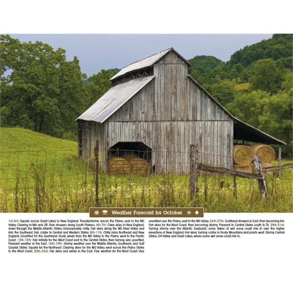 Triumph® Calendars Scenic Almanac - Triumph® Calendars Scenic Almanac - Image 28 of 30