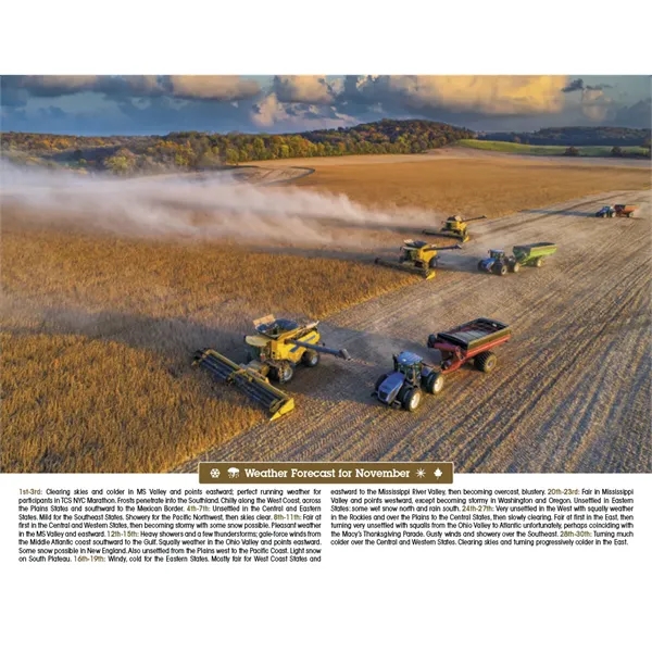 Triumph® Calendars Scenic Almanac - Triumph® Calendars Scenic Almanac - Image 29 of 30