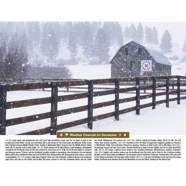 Triumph® Calendars Scenic Almanac - Triumph® Calendars Scenic Almanac - Image 30 of 30