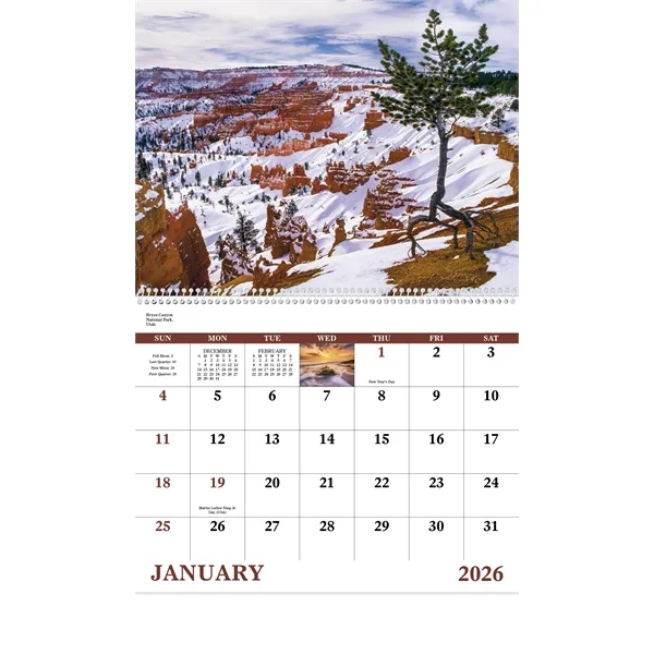 Good Value™ Landscapes of America - Spiral Calendar - Good Value™ Landscapes of America - Spiral Calendar - Image 17 of 31