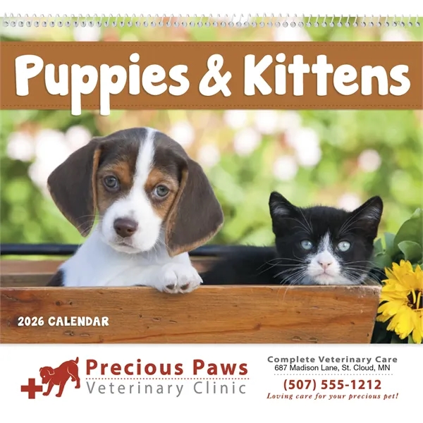 Good Value™ Puppies & Kittens - Spiral Calendar - Good Value™ Puppies & Kittens - Spiral Calendar - Image 9 of 31