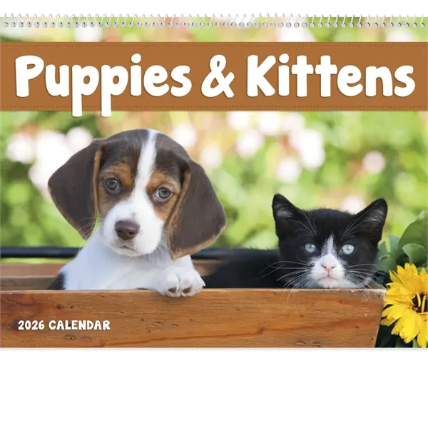 Good Value™ Puppies & Kittens - Spiral Calendar - Good Value™ Puppies & Kittens - Spiral Calendar - Image 12 of 31
