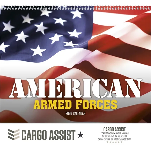Good Value™ American Armed Forces - Spiral Calendar - Good Value™ American Armed Forces - Spiral Calendar - Image 11 of 31