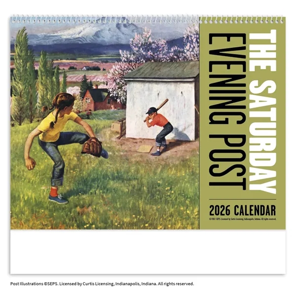 Good Value™ The Saturday Evening Post - Spiral Calendar - Good Value™ The Saturday Evening Post - Spiral Calendar - Image 18 of 35